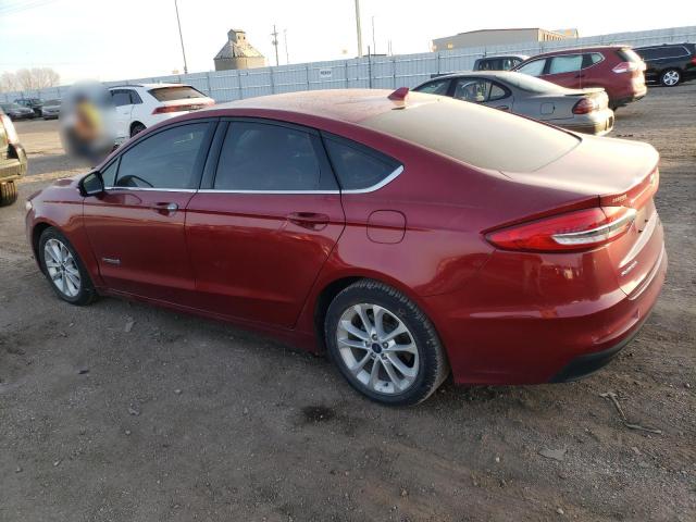 3FA6P0LU6KR187872 | 2019 FORD FUSION SE