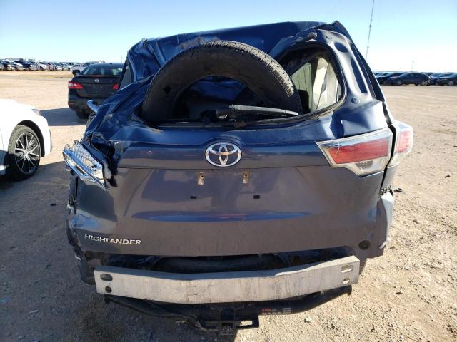 VIN 5TDZKRFH6GS179588 2016 Toyota Highlander, LE no.6