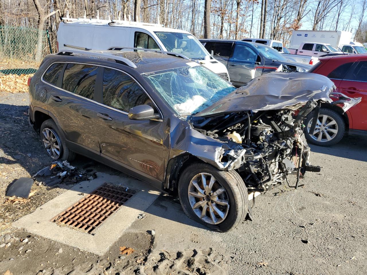 2015 Jeep Cherokee Limited vin: 1C4PJMDS3FW613072