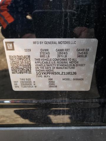 2020 CADILLAC XT6 PLATIN - 1GYKPFRS0LZ138126