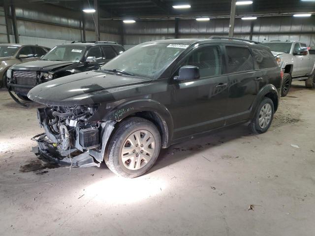 Lot #2394806260 2017 DODGE JOURNEY SE salvage car