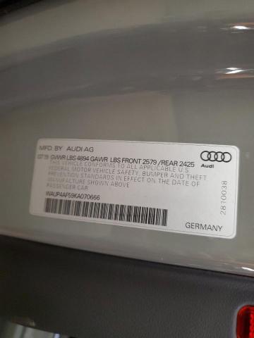 2019 AUDI S5 QUATTRO WAUP4AF59KA070666