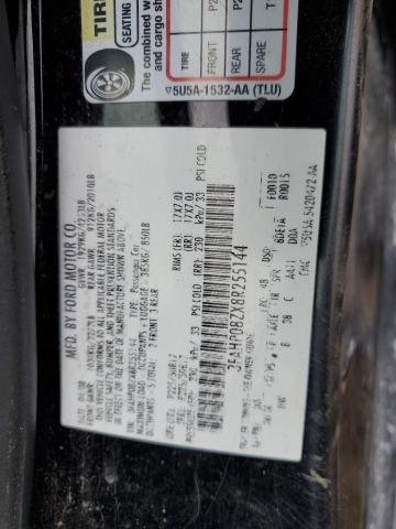 3FAHP08ZX8R255144 | 2008 Ford fusion sel