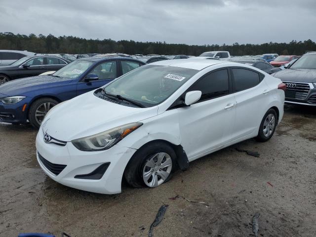 5NPDH4AE0GH776590 | 2016 HYUNDAI ELANTRA SE