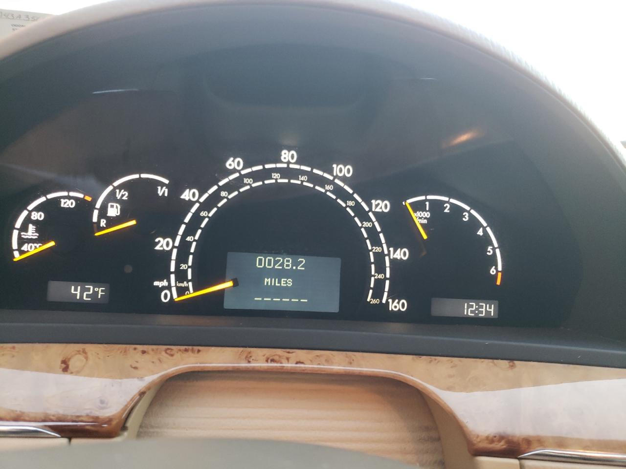 wdbng75j43a356606 WDBNG75J43A356606 2003 Mercedes-Benz S 500