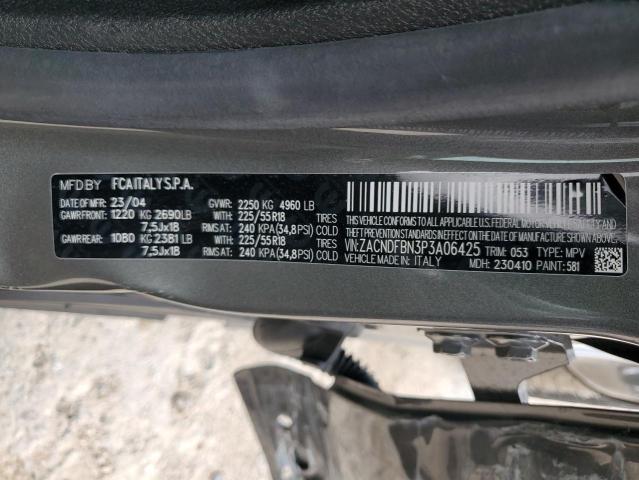 2023 DODGE HORNET GT ZACNDFBN3P3A06425