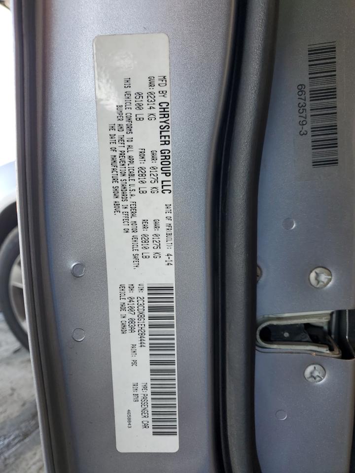 2C3CDXBG1EH284444 2014 Dodge Charger Se 2C3CDXBG1EH284444 2014 Dodge Charger Se