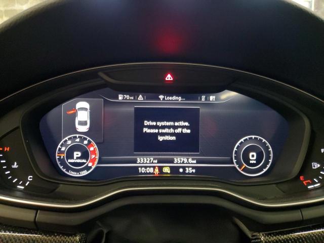 2019 AUDI S5 QUATTRO WAUP4AF59KA070666