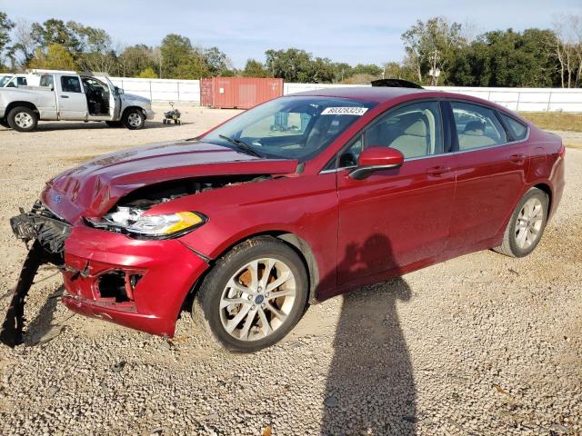 Lot #2359120986 2019 FORD FUSION SE salvage car