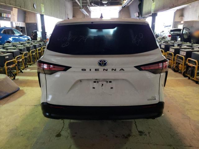 5TDKRKEC8MS064979 | 2021 Toyota sienna le