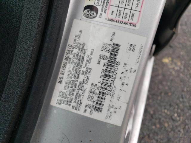 3FAHP0JAXCR295186 | 2012 Ford fusion sel