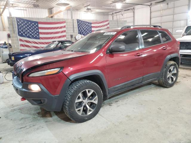 Lot #2327755477 2014 JEEP CHEROKEE T salvage car