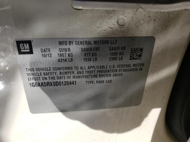 2013 Cadillac Ats VIN: 1G6AA5RX0D0128441 Lot: 79007203