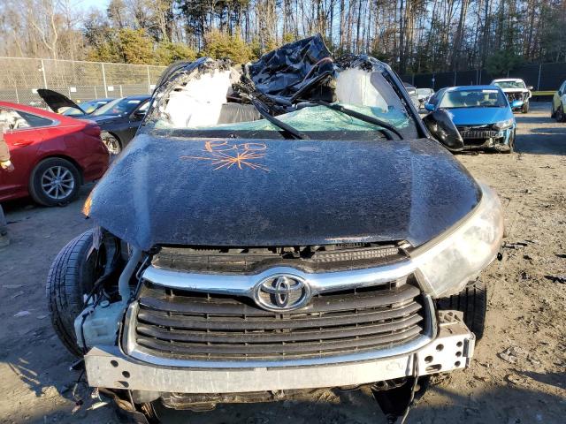 VIN 5TDJKRFH5FS147825 2015 Toyota Highlander, Xle no.5