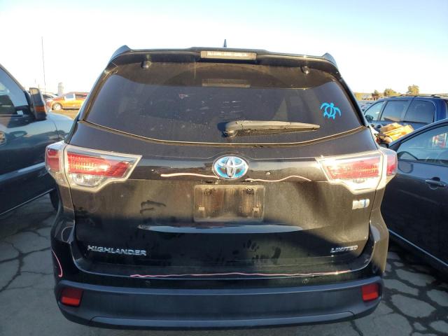 VIN 5TDDCRFHXFS010311 2015 Toyota Highlander, Hybri... no.6