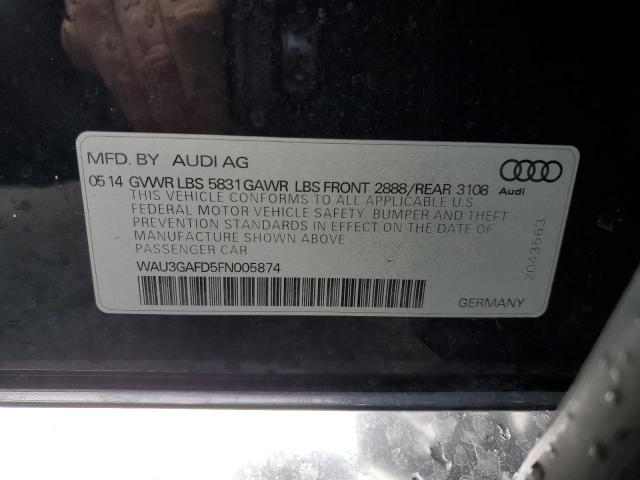 2015 AUDI A8 L QUATT - WAU3GAFD5FN005874