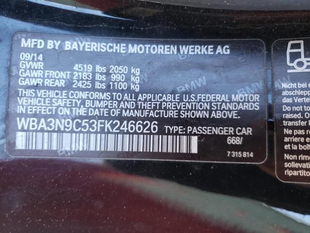 WBA3N9C53FK246626 | 2015 BMW 428 XI