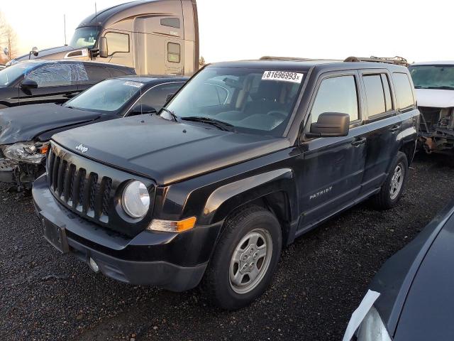 Lot #2428137038 2014 JEEP PATRIOT SP salvage car