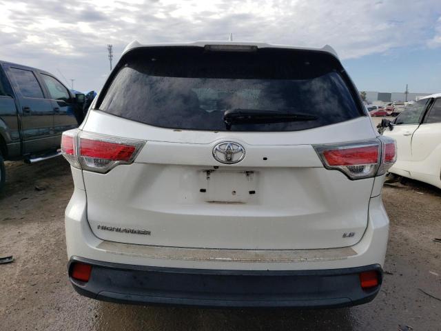 VIN 5TDZKRFH2ES014196 2014 Toyota Highlander, LE no.6