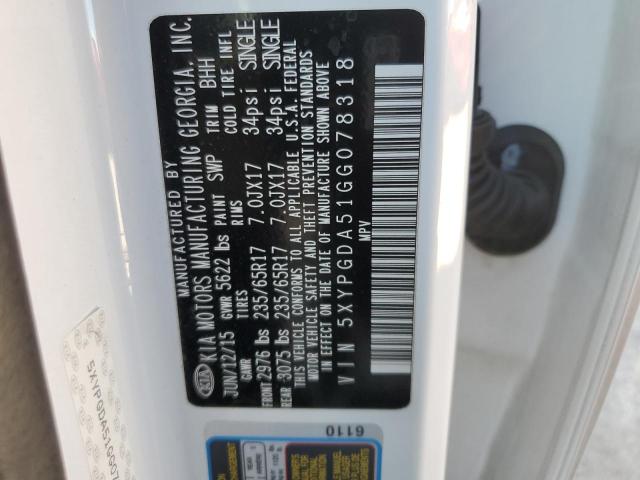 2016 KIA SORENTO LX - 5XYPGDA51GG078318