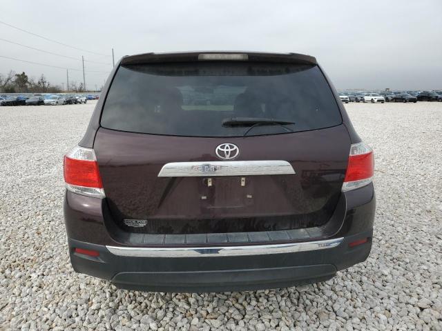 VIN 5TDZK3EH8DS104174 2013 Toyota Highlander, Base no.6