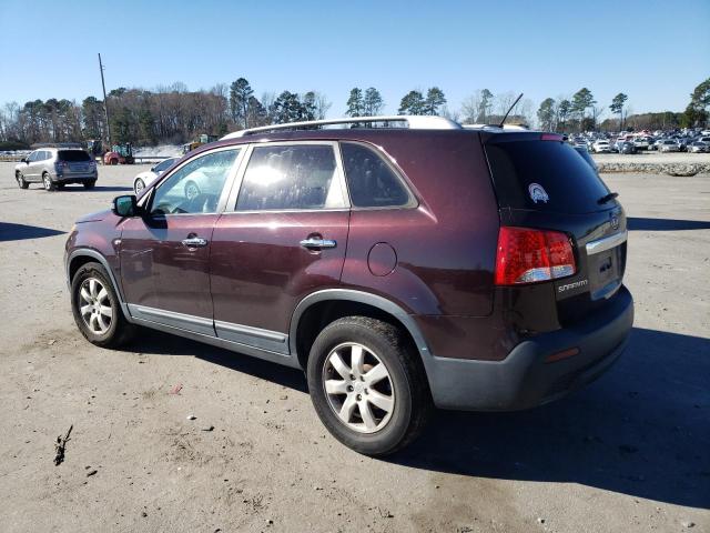 Vin: 5xykt4a26bg123225, lot: 80357083, kia sorento base 20112