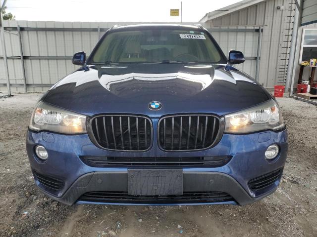  BMW X3 2017 Синий