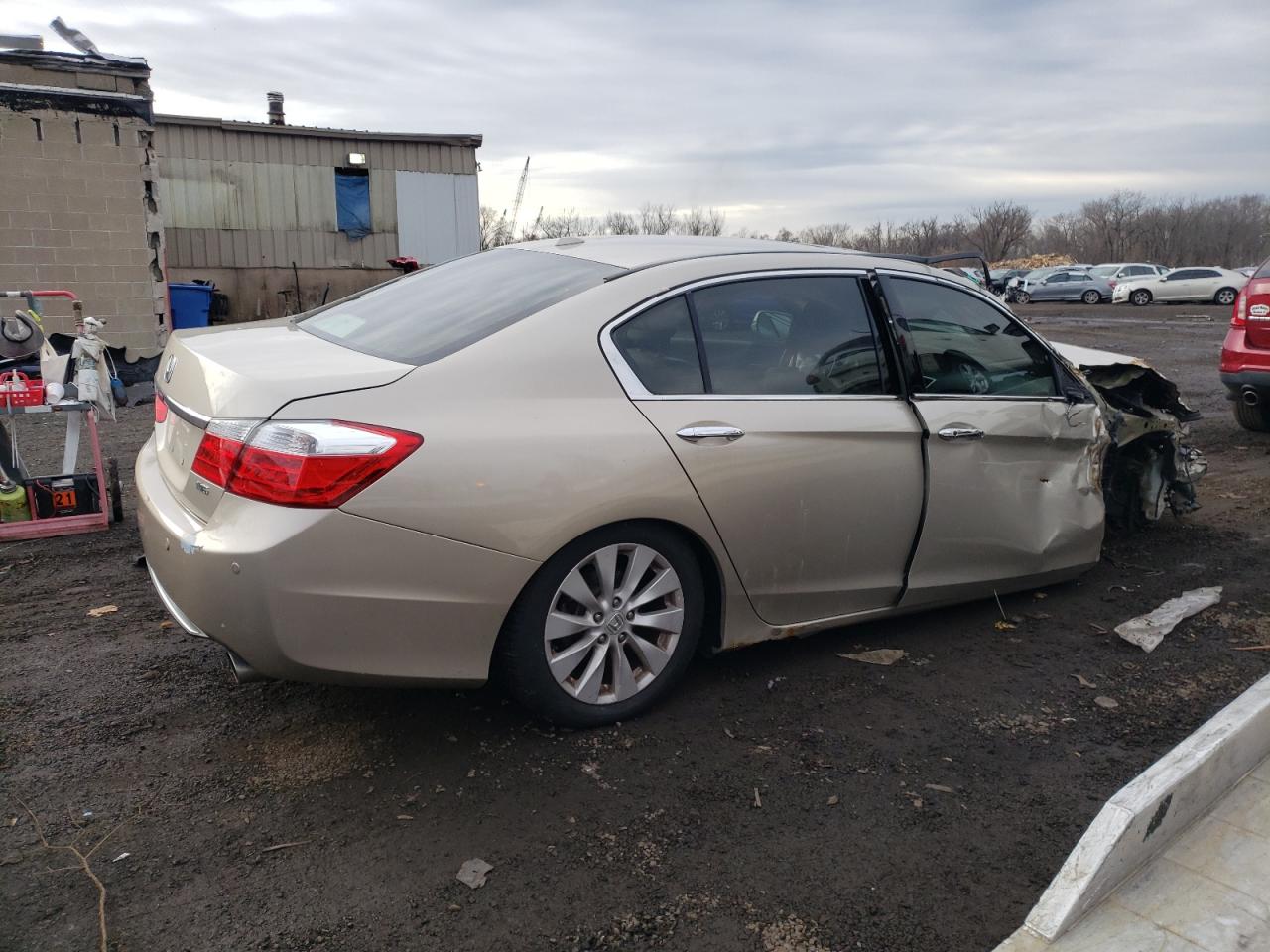 Lot #2632925888 2015 HONDA ACCORD EXL