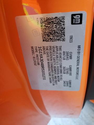 1G1YA3D48R5101231 2024 CHEVROLET CORVETTE