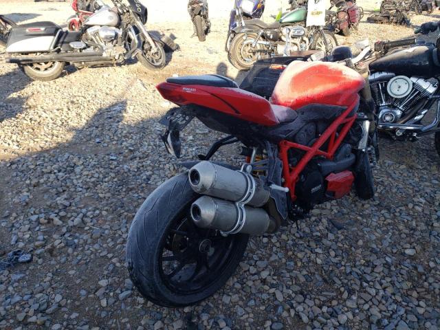 2012 DUCATI STREETFIGH ZDM11BMV0CB010592