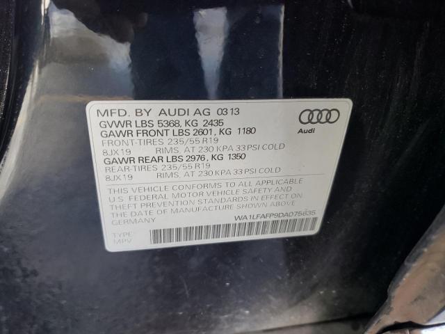 VIN WA1LFAFP9DA075635 2013 Audi Q5, Premium Plus no.13