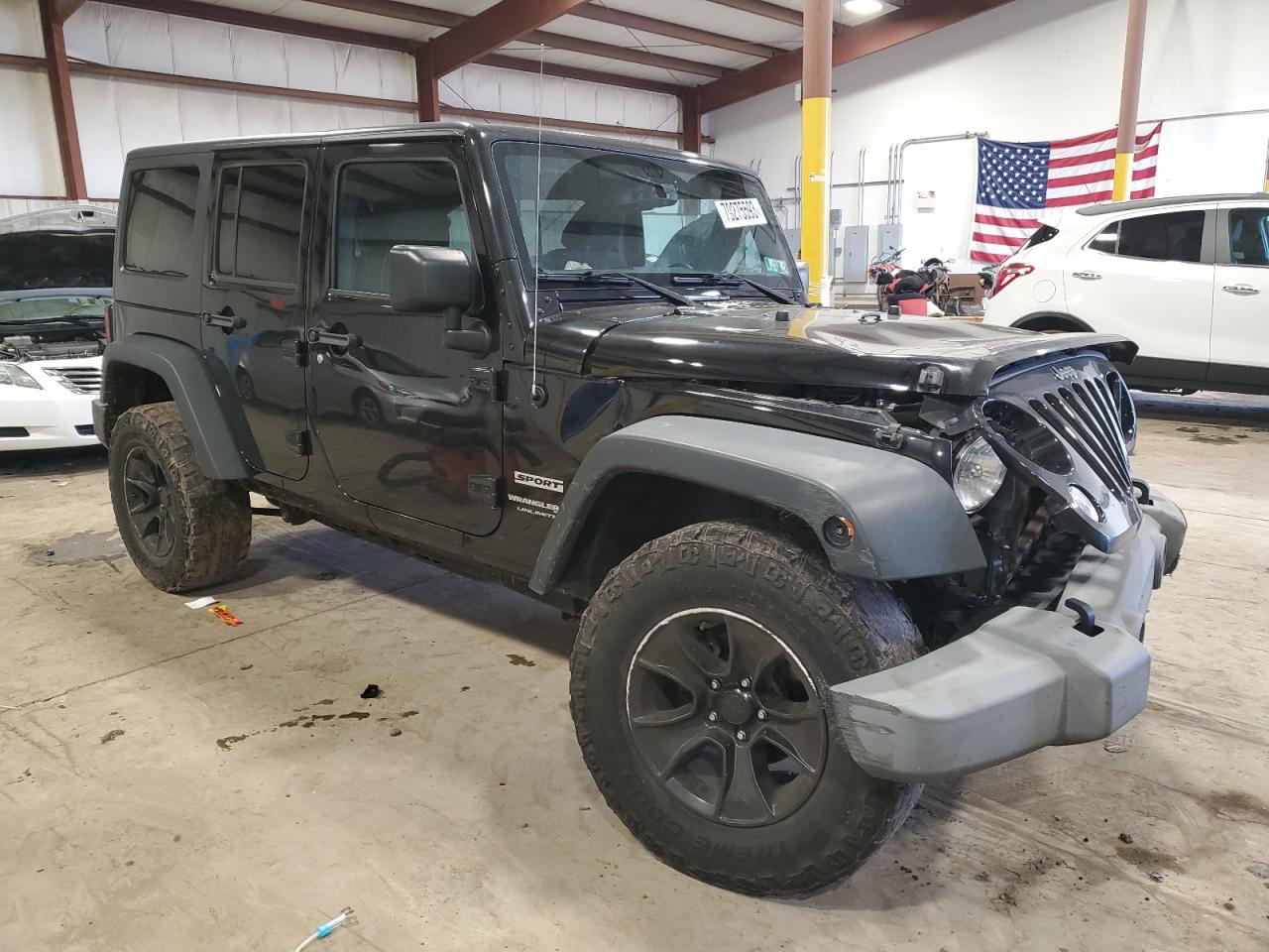 2018 Jeep Wrangler Unlimited Sport vin: 1C4HJWDG8JL891648