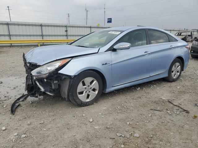 2012 Hyundai Sonata Hybrid VIN: KMHEC4A48CA042657 Lot: 80674853