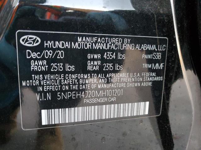 5NPEH4J20MH101201 | 2021 HYUNDAI SONATA LIM