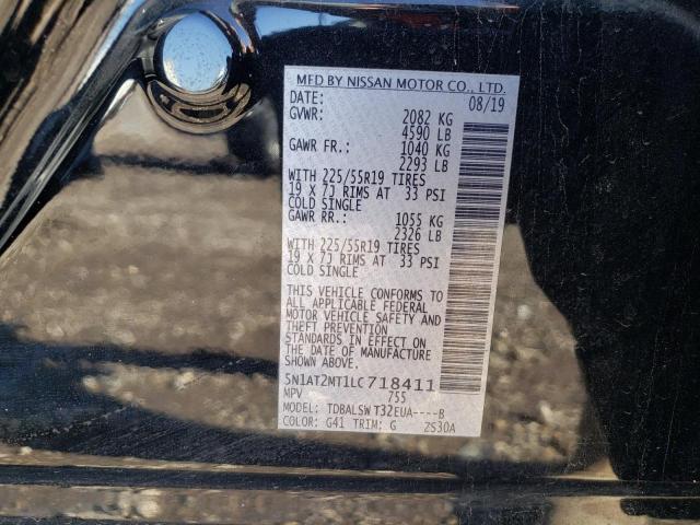 5N1AT2MT1LC718411 | 2020 NISSAN ROGUE S