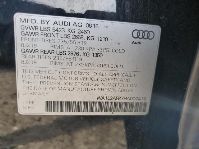 VIN WA1L2AFP7HA007416 2017 Audi Q5, Premium Plus no.12