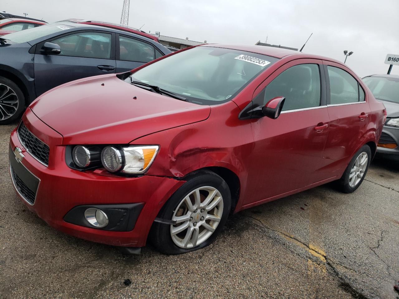 2012 Chevrolet Sonic Lt vin: 1G1JC5SH0C4144181