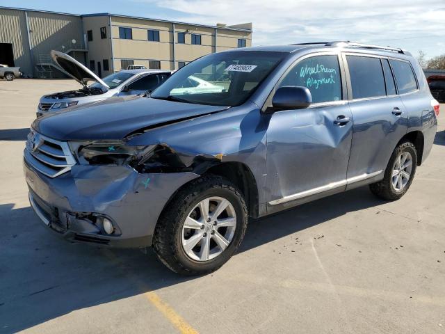 VIN 5TDBK3EH6DS217140 2013 Toyota Highlander, Base no.1