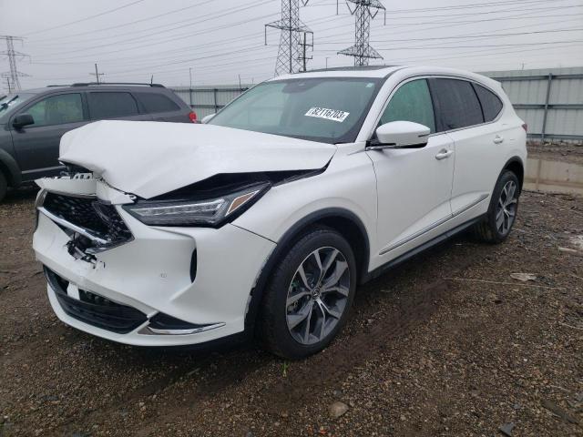 Lot #2354283591 2023 ACURA MDX TECHNO salvage car