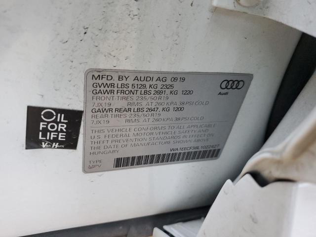 WA1EECF38L1022427 | 2020 AUDI Q3 PREMIUM