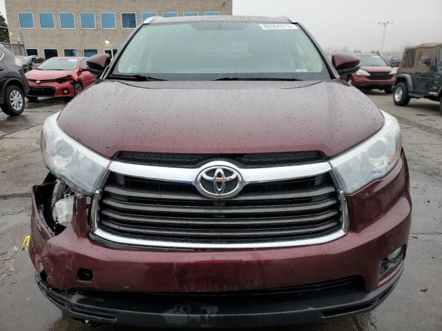 VIN 5TDJKRFH4FS124407 2015 Toyota Highlander, Xle no.5