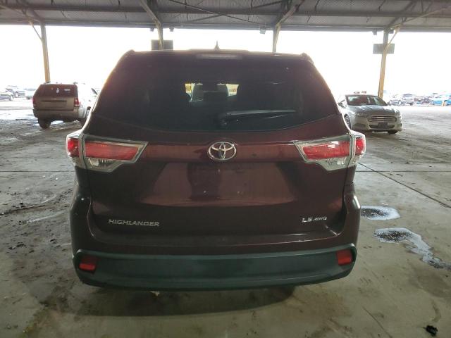 VIN 5TDBKRFH2ES039259 2014 Toyota Highlander, LE no.6