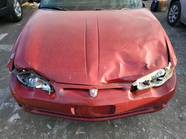 2G1WW12E259270327 | 2005 Chevrolet monte carlo ls