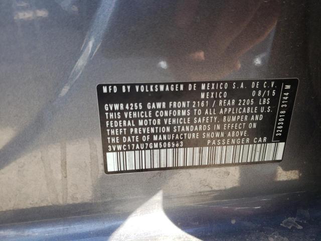 2016 VOLKSWAGEN GOLF SPORT - 3VWC17AU7GM506983
