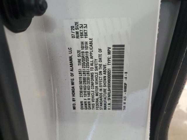 5FNRL6H9XMB000051 2021 HONDA ODYSSEY, photo no. 14