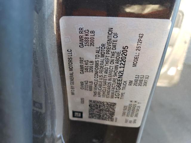 2020 GMC CANYON DEN 1GTG6EEN2L1220205