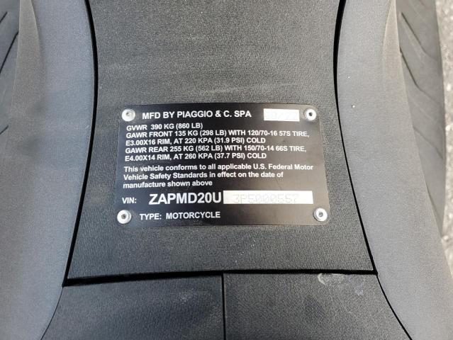 2023 PIAGGIO BV 400 - ZAPMD20U3P5000557