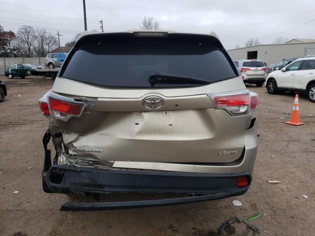 VIN 5TDBKRFH0FS176329 2015 Toyota Highlander, LE no.6