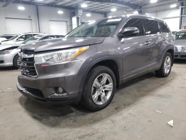 VIN 5TDDKRFH8FS193064 2015 Toyota Highlander, Limited no.1