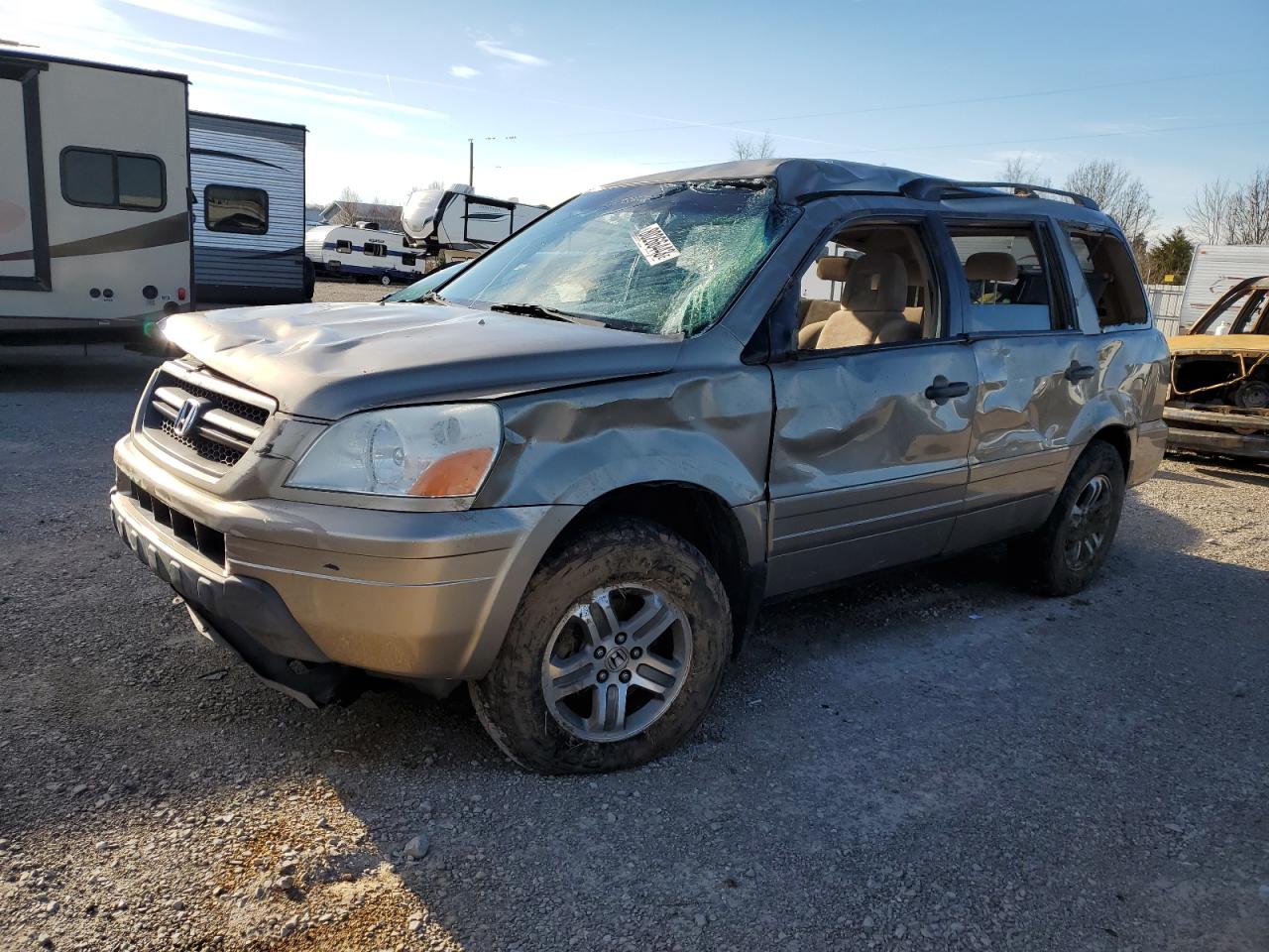 2HKYF18445H516919 2005 Honda Pilot Ex